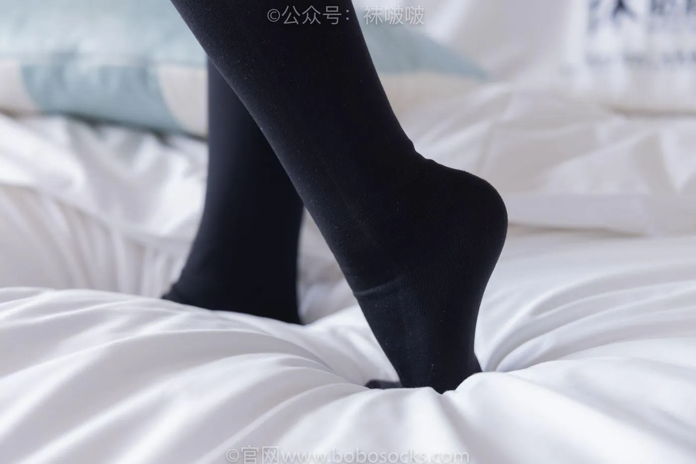 [BoBoSocks袜啵啵]NO.056 朵朵-JK制服、皮鞋、厚黑丝 [135P]插图6